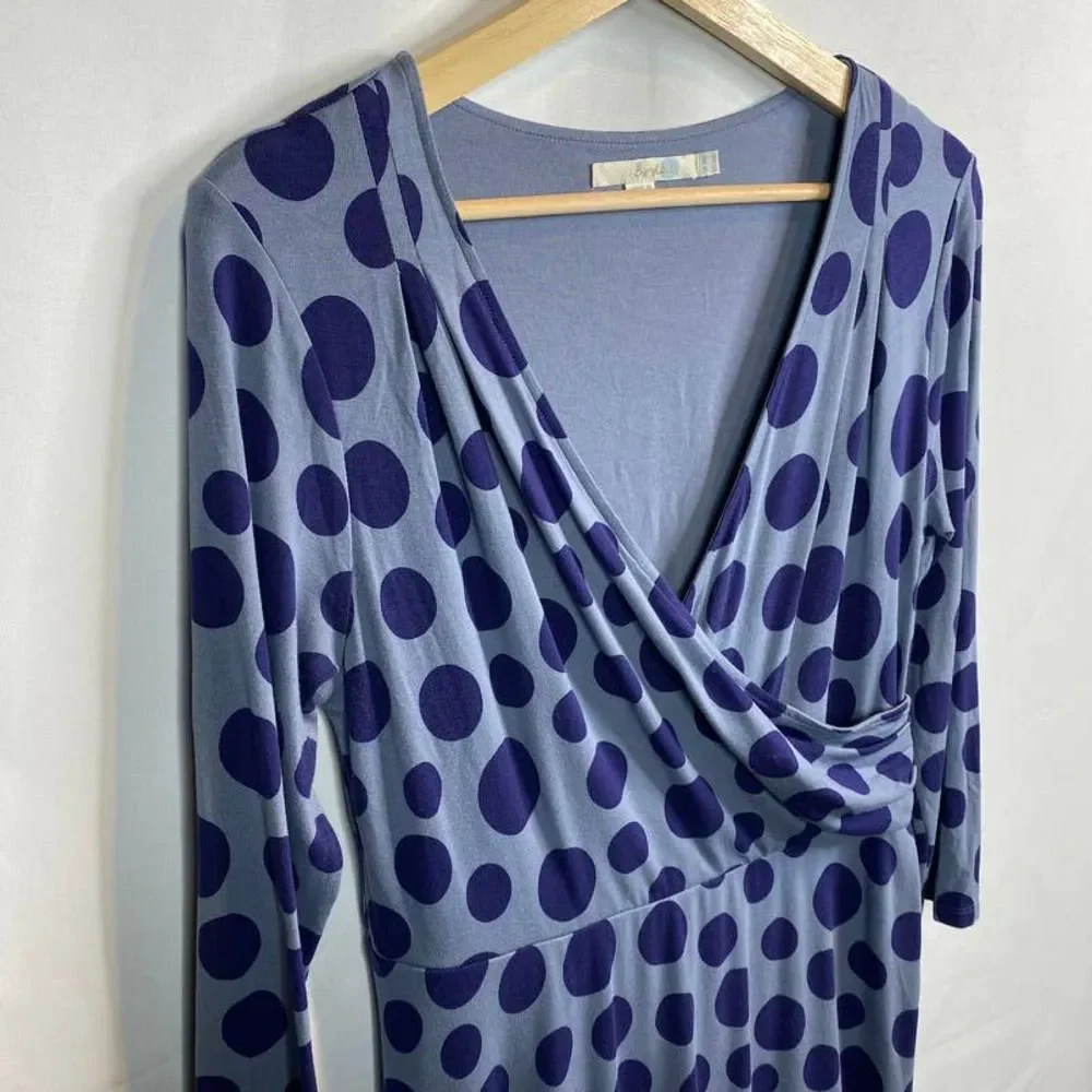 BODEN Rosebury Faux Wrap Dress, Sz 10 - Picture 2 of 10